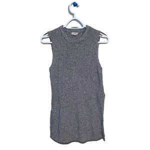 WILFRED Soft Fabric Sleeveless Mini Dress | Gray